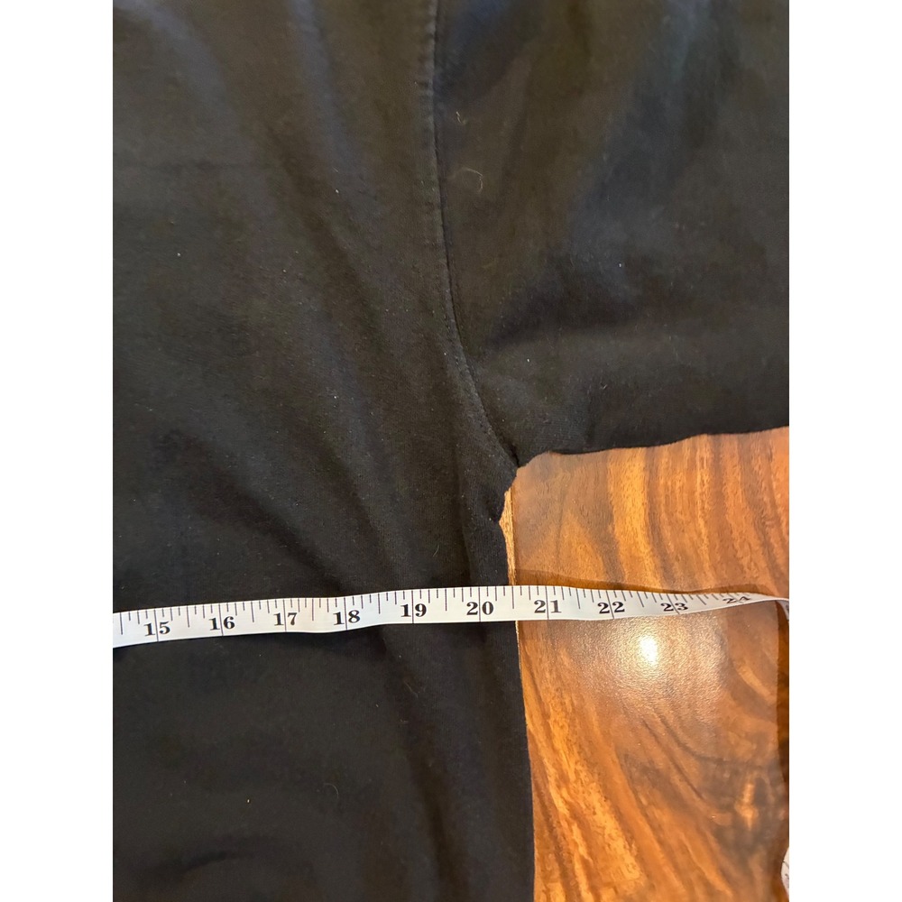 Looney‎ Tunes Thats All Folks Black Graphic Sweatshirt Bugs Bunny Daffy Duck M - Picture 4 of 6